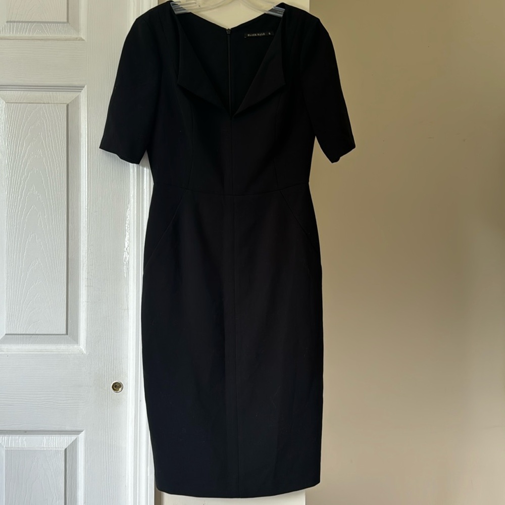 Black halo dress